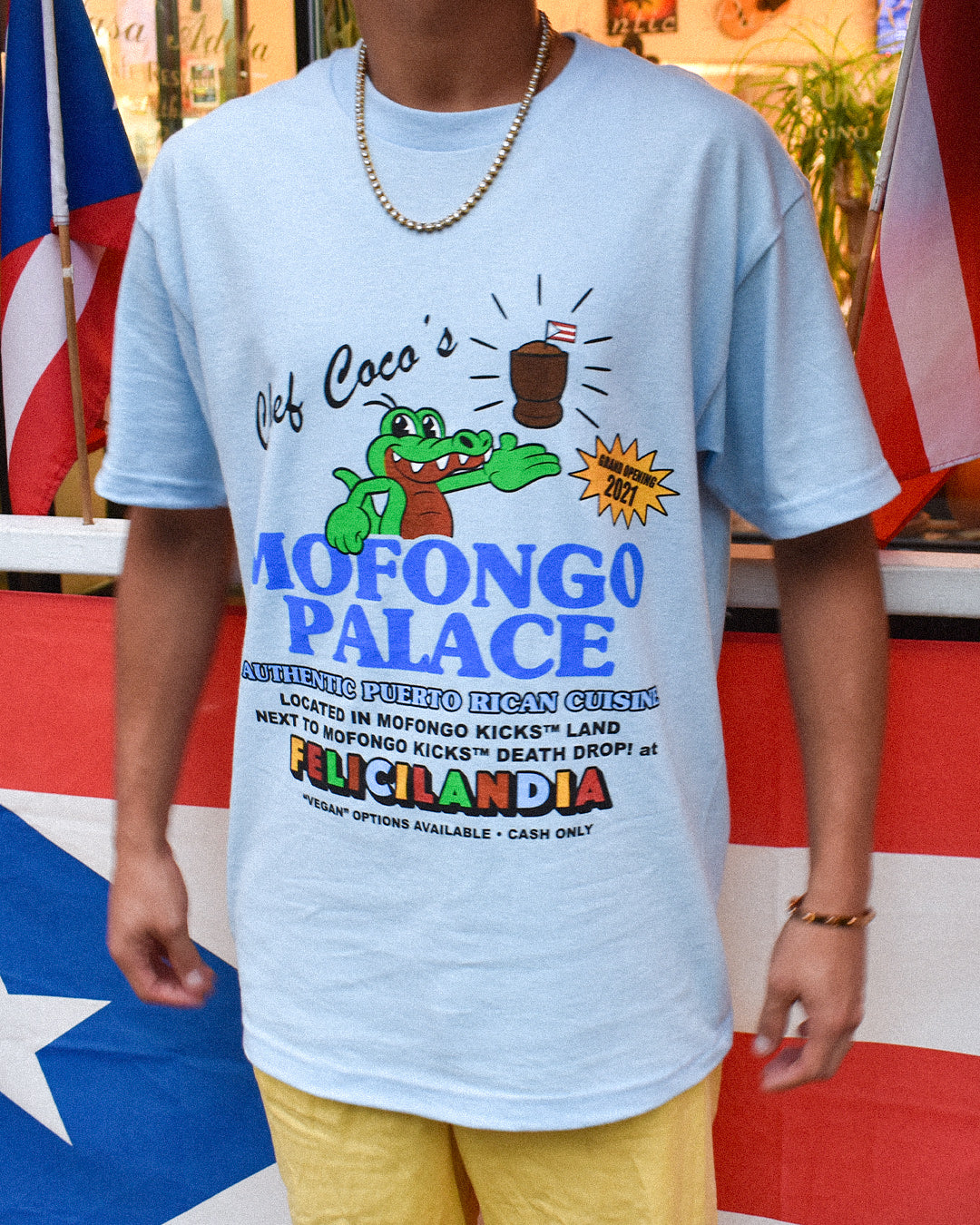 Álvaro Díaz Felicilandia Tee (Mofongo Palace)