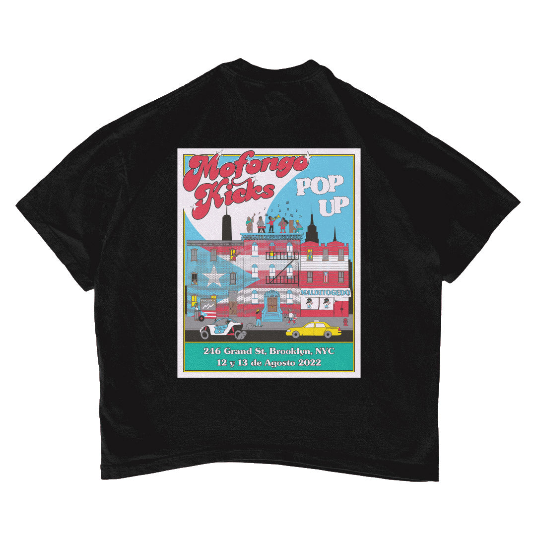 NYC Pop-Up Tee (Black)