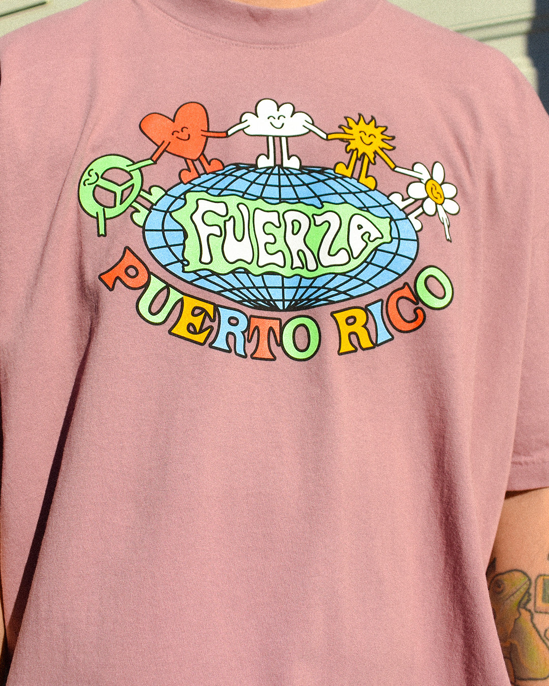 Fuerza Tee (Lila)
