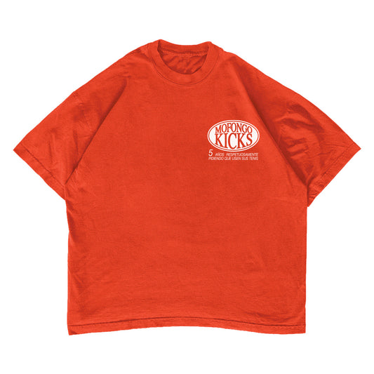 Aniversario Tee (Bright Orange)