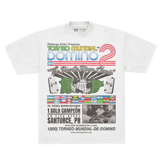 Domino 2 Tee (White)